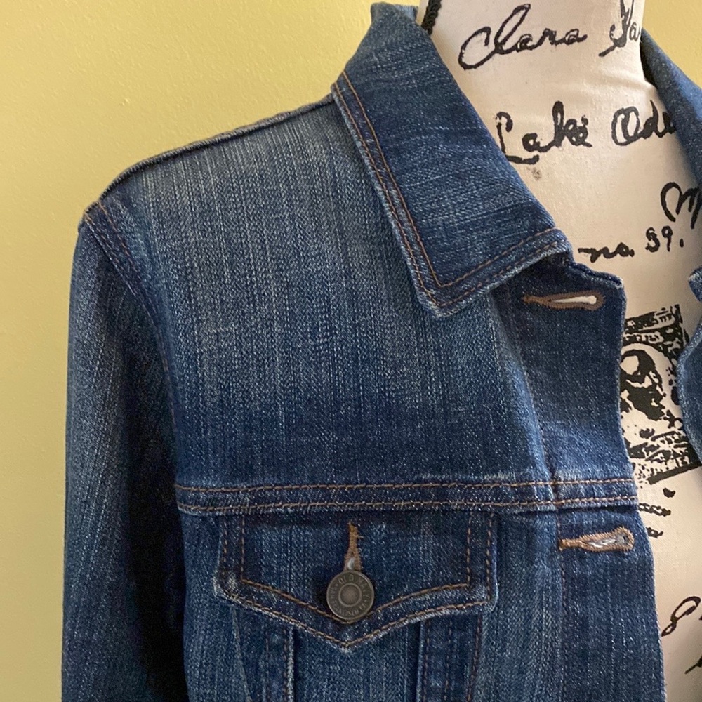 Dark Wash Jean Jacket | Old Navy